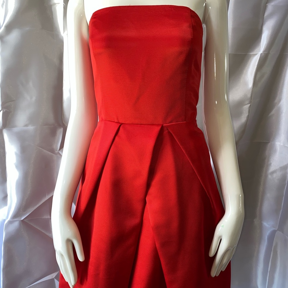 red dress